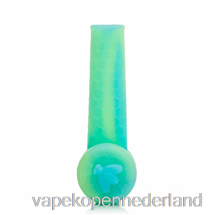 Vape Nederland Stratus Trio Siliconen Pijpje Aqua Glow (uv Blauw / Uv Groen)
